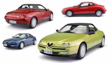 Alfa Romeo GTV et Spider de Laudoracing à l'échelle 1/18