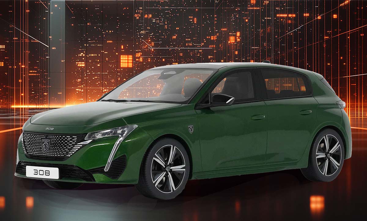 Peugeot 308 III GT d'OttOmobile à l'échelle 1/18