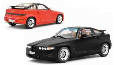 Alfa Romeo SZ à l'échelle 1/18 de Laudoracing