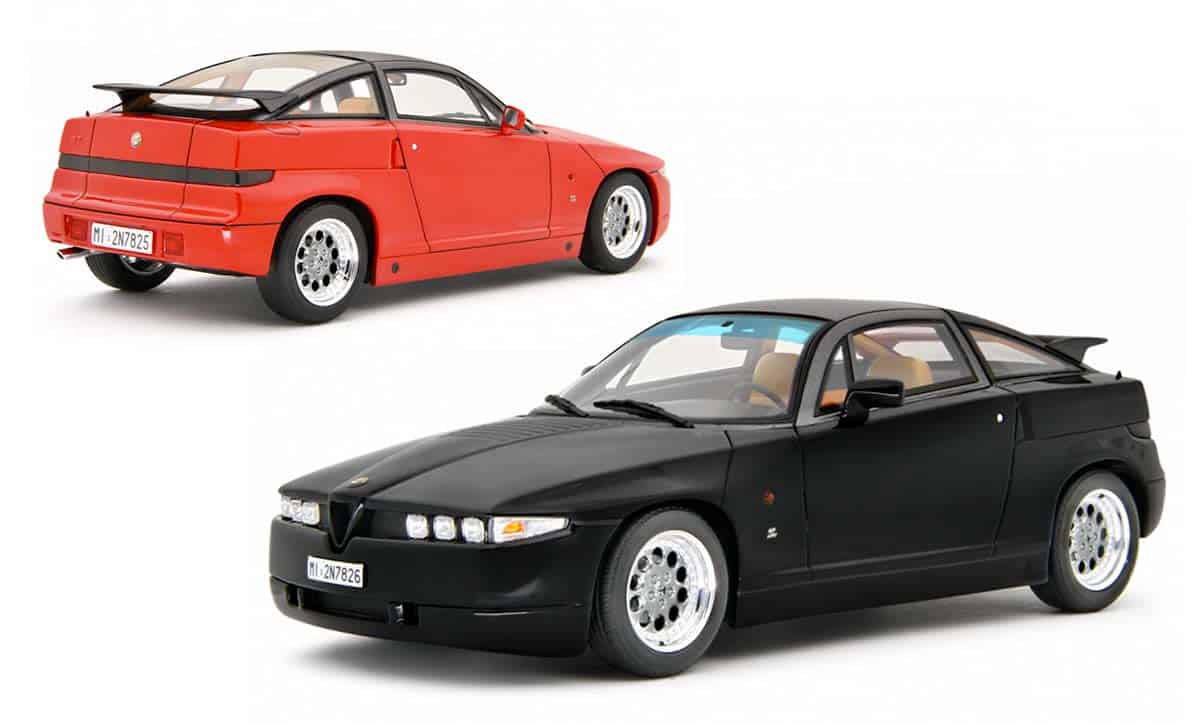 Alfa Romeo SZ à l'échelle 1/18 de Laudoracing