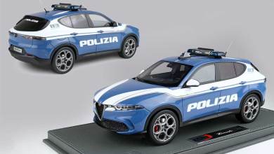 Alfa Romeo Tonale Polizia à l'échelle 1/18