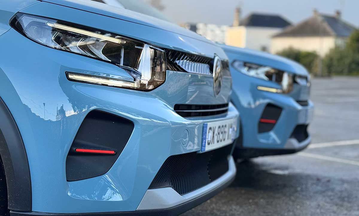 Alignement de Citroën C3 de dernière génération