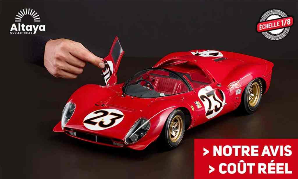Altaya : construisez la Ferrari 330 P4 à l&rsquo;échelle 1/8