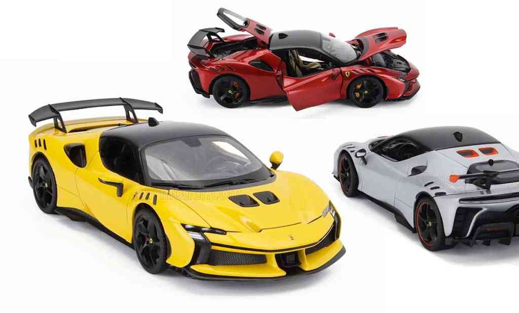 Voici la Ferrari SF90 XX Stradale de Bburago au 1/18