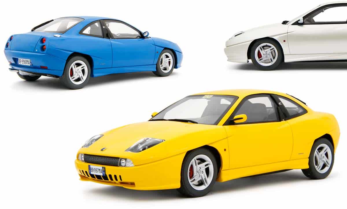 Fiat Coupé Turbo Plus de Laudoracing, disponible en 6 couleurs