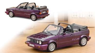 Volkswagen Golf Cabriolet Genesis de 1992 à l'échelle 1/18 chez Norev