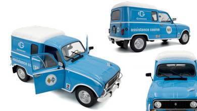 Renault 4 F4 Gordini Assistance à l'échelle 1/18 de Solido