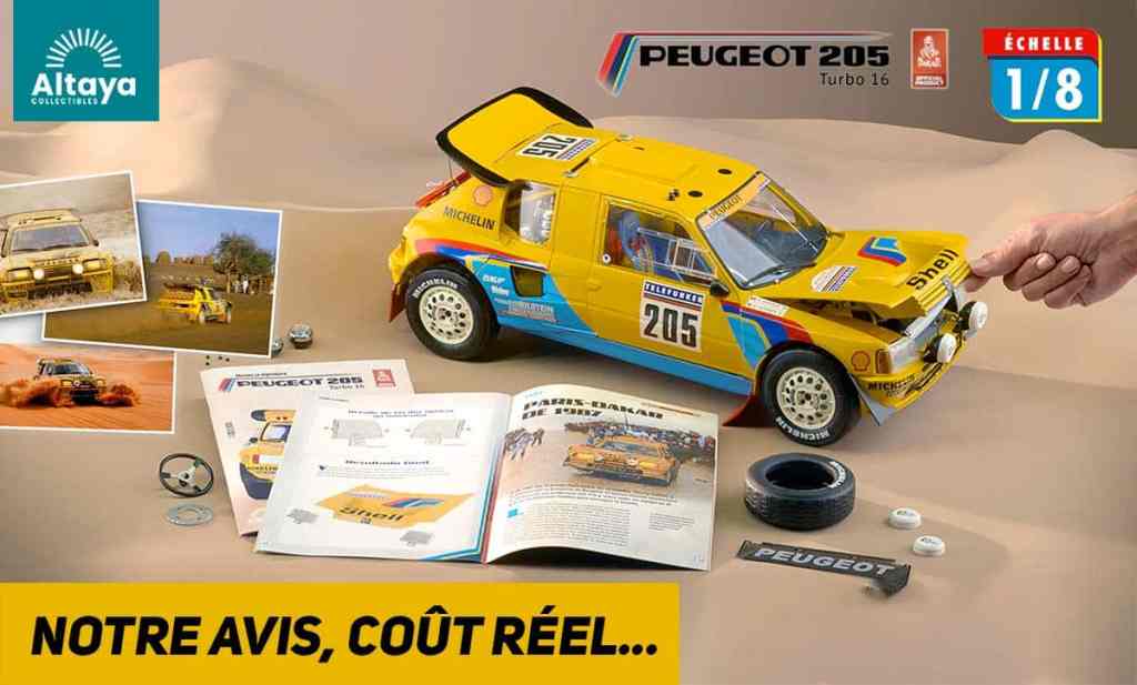 Altaya : construisez la légendaire Peugeot 205 Turbo 16 au 1/8