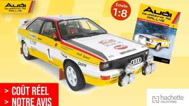 Hachette Collection Audi Quattro A2 à construire à l'échelle 1/8