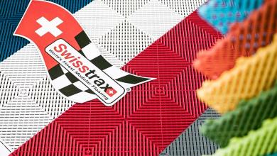 Dalles Swisstrax de plusieurs couleurs