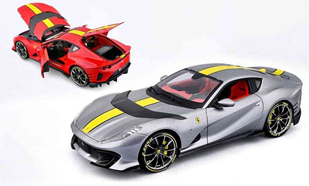Voici la Ferrari 812 Competizione de Bburago à l&rsquo;échelle 1/18