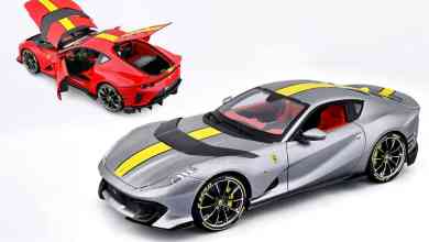 Ferrari 812 Competizione de Bburago à l'échelle 1/18