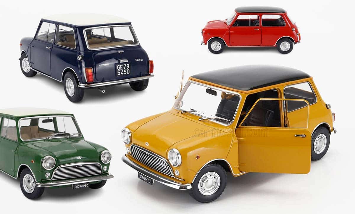 Innocenti Mini Cooper de Mitica à l'échelle 1/18