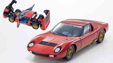 Lamborghini Miura P400 de Kyosho à l'échelle 1/12