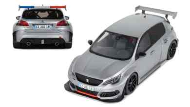 Peugeot 308 RC ByFactory à l'échelle 1/18 du fabricant OttOmobile