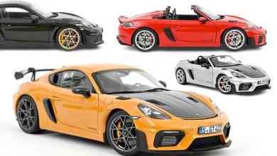 Porsche 718 de Norev à l'échelle 1/18