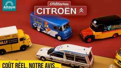 Collection des Utilitaires Citroën à l'échelle 1/43 des éditions Altaya