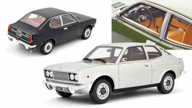 Fiat 128 Coupé 1300 SL de Laudoracing à l'échelle 1/18, en plusieurs couleurs