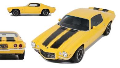 Chevrolet Camaro Z28 RS Daytona Yellow d'OttOmobile à l'échelle 1/12