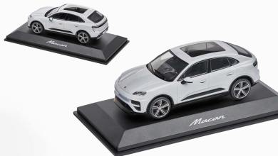 Porsche Macan électrique de Solido à l'échelle 1/43