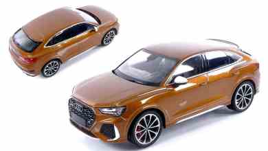Audi RS Q3 brown metallic de Minichamps à l'échelle 1/18