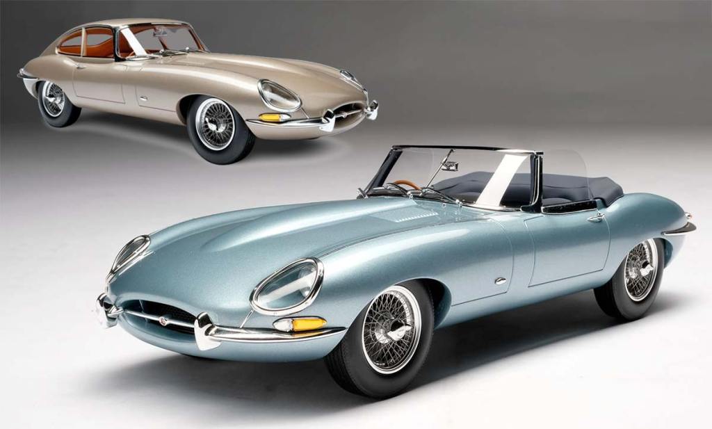 Amalgam propose la Jaguar Type E à l&rsquo;échelle 1/18