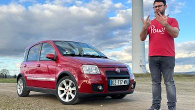 Fiat Panda 100HP rouge
