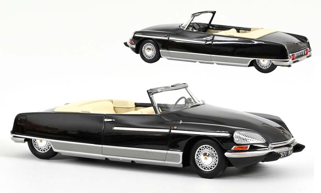 Promotion sur la Citroën DS 21 Palm Beach de Norev au 1/18