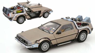 DeLorean DMC-12 à l'échelle 1/10