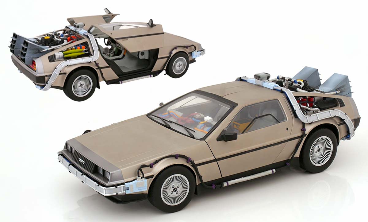 DeLorean DMC-12 à l'échelle 1/10