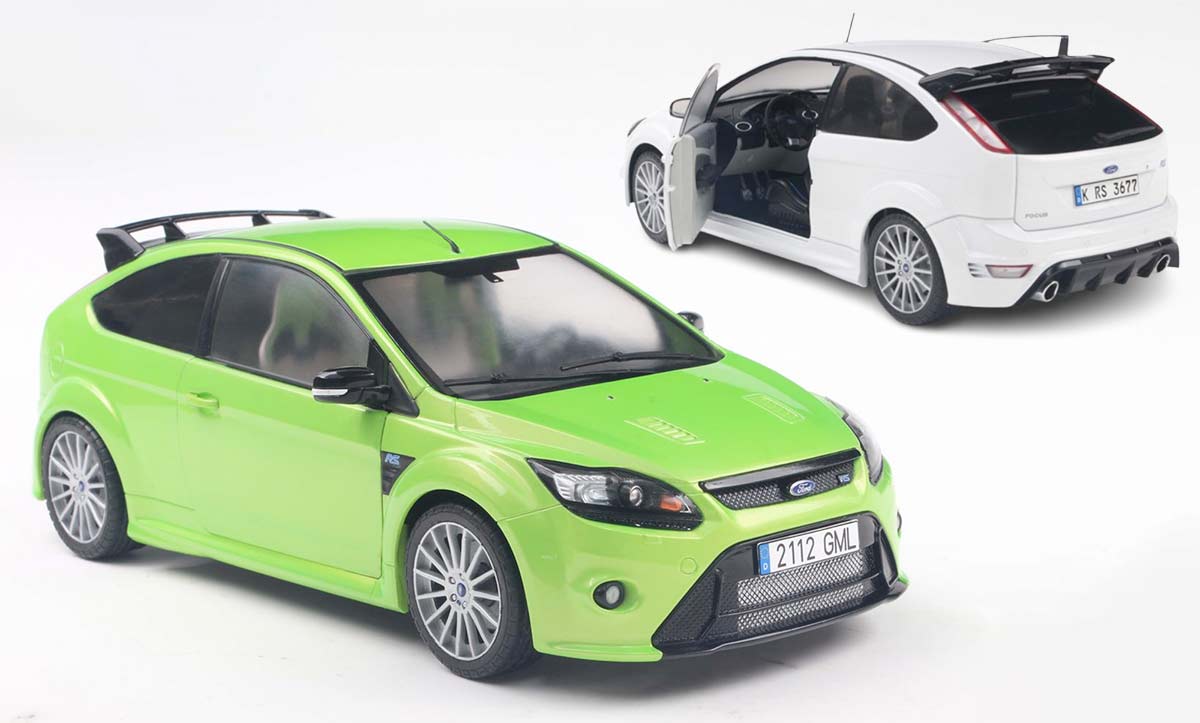 Ford Focus 2 RS de Solido à l'échelle 1/18