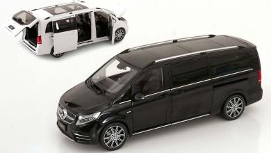Mercedes Classe V noir à l'échelle 1/18