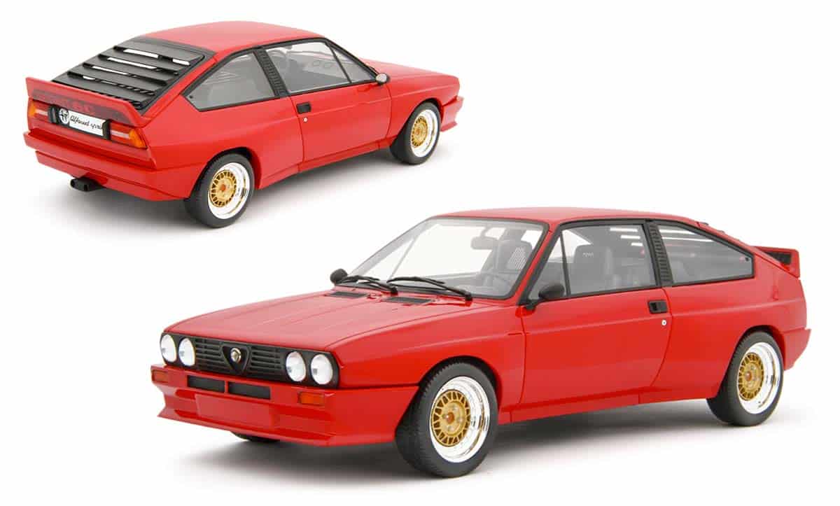 Alfa Romeo 6C Sprint de 1982 de couleur rouge