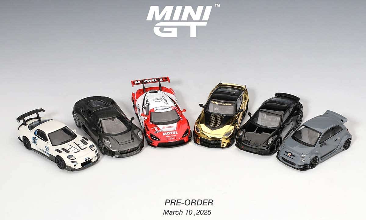 Mini GT nouveautés 1/64 du 10 mars 2025