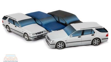 Saab 9-5 Aero Sportcombi en coussin de Vrumvrum