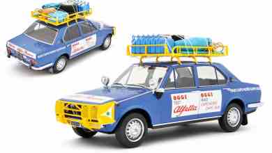 Alfa Romeo Alfetta Capo Nord Capo Sud à l'échelle 1/18