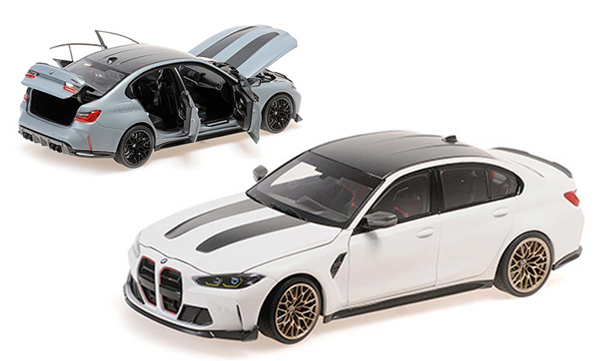 BMW M3 CS à l'échelle 1/18 du fabricant Minichamps