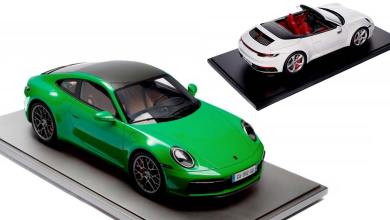 Porsche 911 (992) Carrera 4S à l'échelle 1/8 du fabricant HC Models
