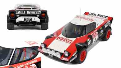 Lancia Stratos du rallye de San Remo en 1978 en miniature 1/12