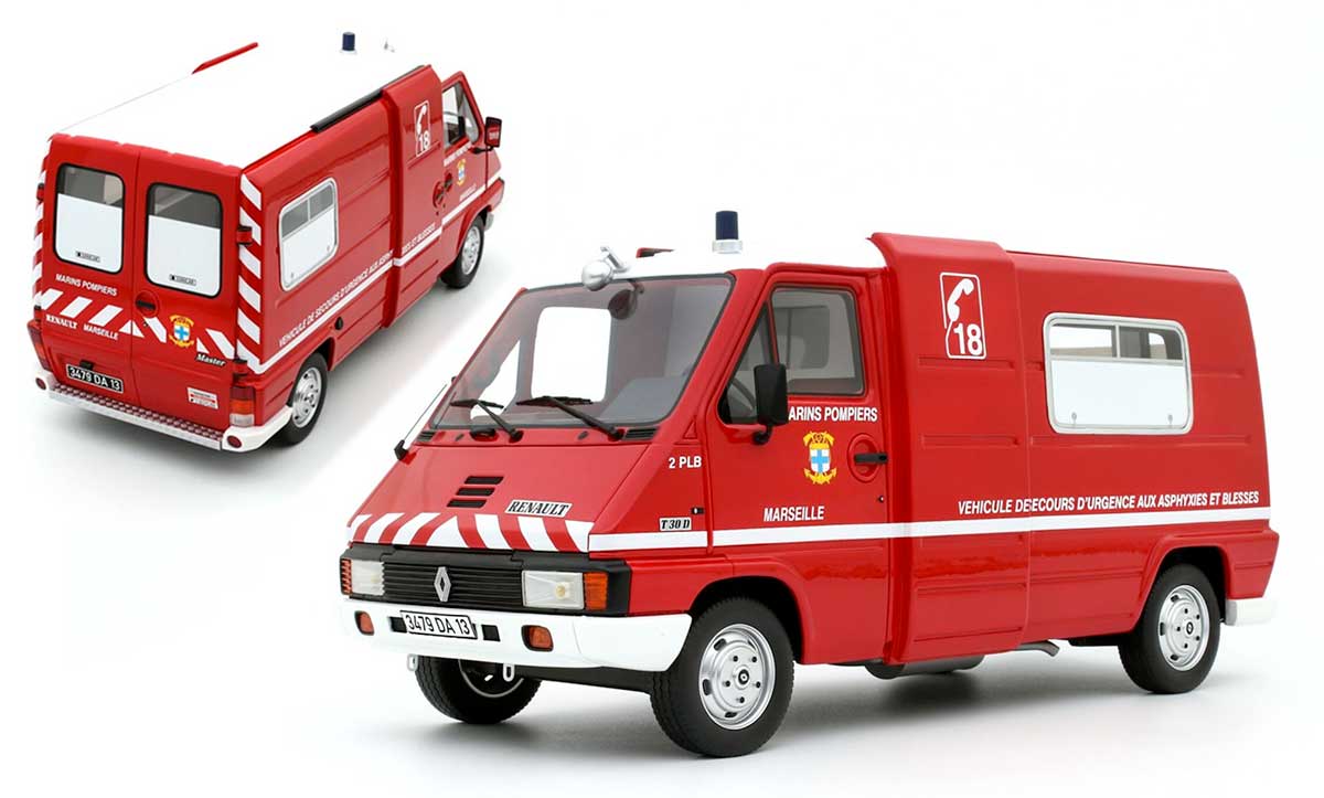 Renault Master VSAB OttOmobile à l'échelle 1/18