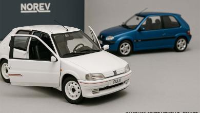 Peugeot 106 Rallye de Norev à l'échelle 1/18