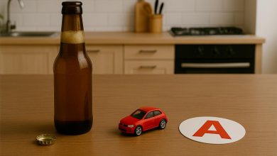 Alcool au volant pour un jeune conducteur