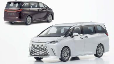 Lexus LM 500h de Kyosho à l'échelle 1/43