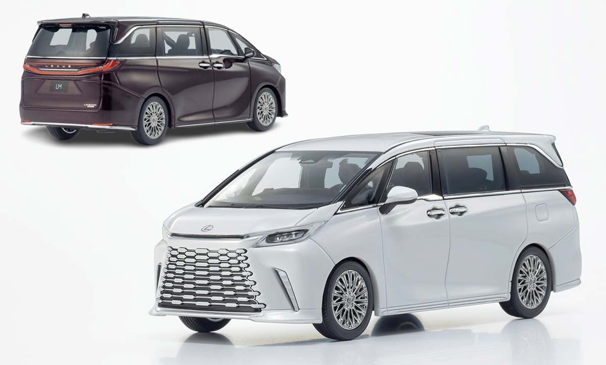 Lexus LM 500h de Kyosho à l'échelle 1/43