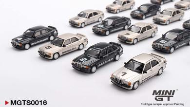 Coffret Mini GT de Mercedes 190 2-3 16