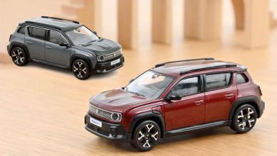 Norev Renault 4 E-Tech à l'échelle 1/43