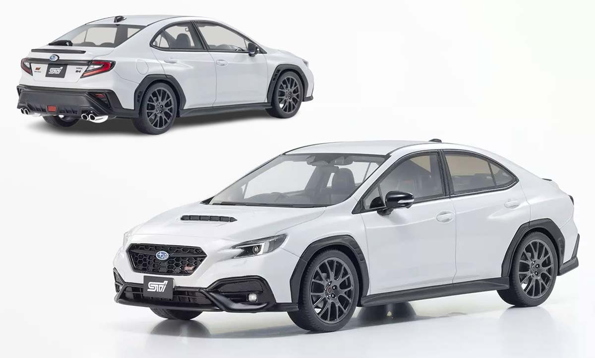 Subaru WRX S4 à l'échelle 1/18