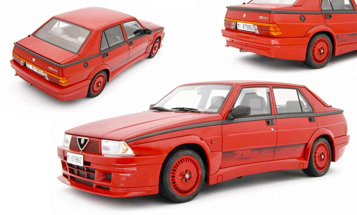 Alfa Romeo 75 Turbo Evoluzione à l'échelle 1/12