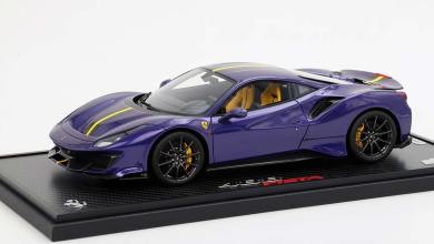 Ferrari 488 Pista de BBR à l'échelle 1/18