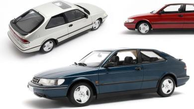 Saab 900 SE Turbo de Cult Models à l'échelle 1/18